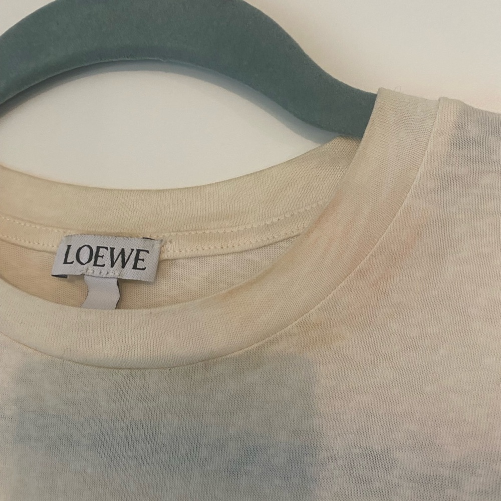 Loewe T-Shirt with Sculptural Logo - Picture 5 of 10